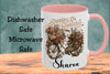 Personalized Running On Romance Mug, Custom Romance Reader Coffee Mug, Book Lover Cup, BookTok Reading Mug, Floral Literary Gift