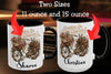 Personalized Running On Romance Mug, Custom Romance Reader Coffee Mug, Book Lover Cup, BookTok Reading Mug, Floral Literary Gift