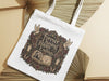 Forever Chasing Happy Endings Tote Bag, Romance Reader Book Tote, Gothic Book Lover Bag, Dark Academia Literary Tote, BookTok Reader Gift