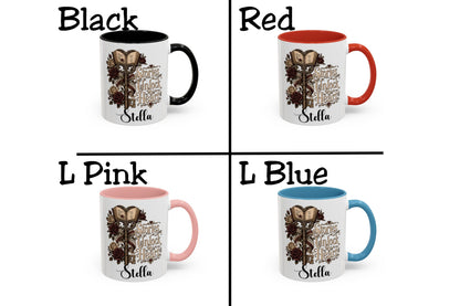 Personalized Stories Unlock My Heart Mug | Custom Romance Reader Coffee Cup | Gothic Book Lover Mug | Literary BookTok Gift