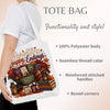 Harvesting Happy Endings Tote Bag | Fall Romance Reader Book Tote | Cozy Autumn Book Lover Bag | BookTok Literary Gift