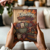 Harvesting Happy Endings Journal | Fall Romance Reader Notebook | Cozy Autumn Book Lover Journal | Hardcover Reading & Writing Journal