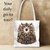 Always Time to Read Tote Bag, Vintage Book Lover Bag, Romance Reader Tote, Cozy BookTok Library Tote, Literary Gift for Readers