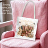 Booked for the Afternoon Tote Bag, Romance Reader Tote, Book Lover Bag, Cottagecore BookTok Tote, Literary Gift for Readers