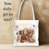 Booked for the Afternoon Tote Bag, Romance Reader Tote, Book Lover Bag, Cottagecore BookTok Tote, Literary Gift for Readers