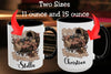 Raised by Romance Novels Personalized Mug, Custom Book Lover Coffee Mug, BookTok Reader Gift, Romance Reader Cup