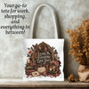 Living My Favorite Love Story Tote Bag, Book Lover Tote, Romance Reader Bag, BookTok Book Bag, Literary Gift for Readers