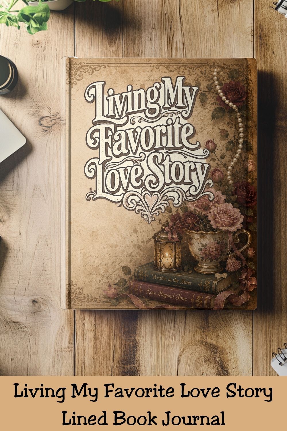 Write your own favorite love story. 🌹📚 The Living My Favorite Love Story journal is perfect for recording book reviews, favorite quotes, TBR lists, creative writing, gratitude, and everyday journaling. Featuring a beautiful vintage-inspired cover with antique books, roses, butterflies, handwritten love letters, and timeless literary details, it's a thoughtful gift for romance readers, writers, and BookTok fans.

#LivingMyFavoriteLoveStory #ReadingJournal #BookLoverGift #BookTokMadeMeBuyIt #BookishJournal 
