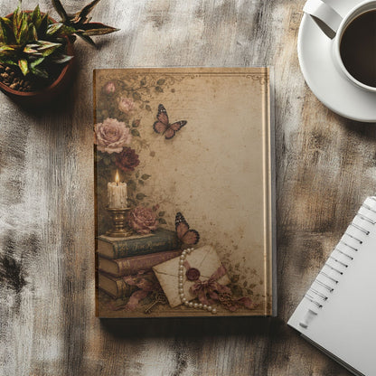 Living My Favorite Love Story Journal, Book Lover Notebook, Romance Reader Journal, BookTok Writing Journal, Literary Gift