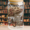 Always Carry a Good Story Glass Cup, Book Lover Iced Coffee Glass, Romance Reader Cup, BookTok Glass Can, Literary Drinkware