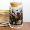 Searching for the Next Great Romance Glass Cup, Book Lover Iced Coffee Glass, Romance Reader Glass Can, BookTok Drinkware