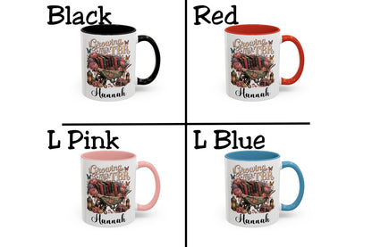 Growing My TBR Personalized Mug, Custom Book Lover Coffee Mug, Romance Reader Gift, BookTok Mug, Literary Coffee Cup