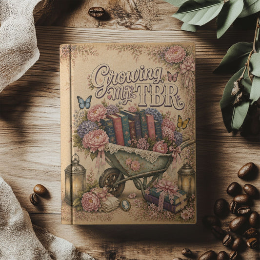 Growing My TBR Journal, Book Lover Notebook, Reading Journal, BookTok Journal, Romance Reader Gift, Literary Notebook