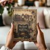 My Kind of Night Out Journal, Book Lover Notebook, Cozy Reading Journal, Vintage Literary Notebook, Gift for Readers