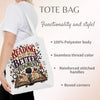 Reading Past My Better Judgment Tote Bag, Funny Book Lover Bag, Romance Reader Bookish Tote
