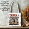 Reading Past My Better Judgment Tote Bag, Funny Book Lover Bag, Romance Reader Bookish Tote