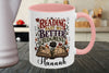 Personalized Reading Past My Better Judgment Mug, Funny Book Lover Mug, Custom Romance Reader Gift