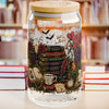 Reading Past My Better Judgment Glass Cup, Book Lover 16 oz Sipper Cup, Romance Reader Gift