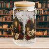 Reading Past My Better Judgment Glass Cup, Book Lover 16 oz Sipper Cup, Romance Reader Gift