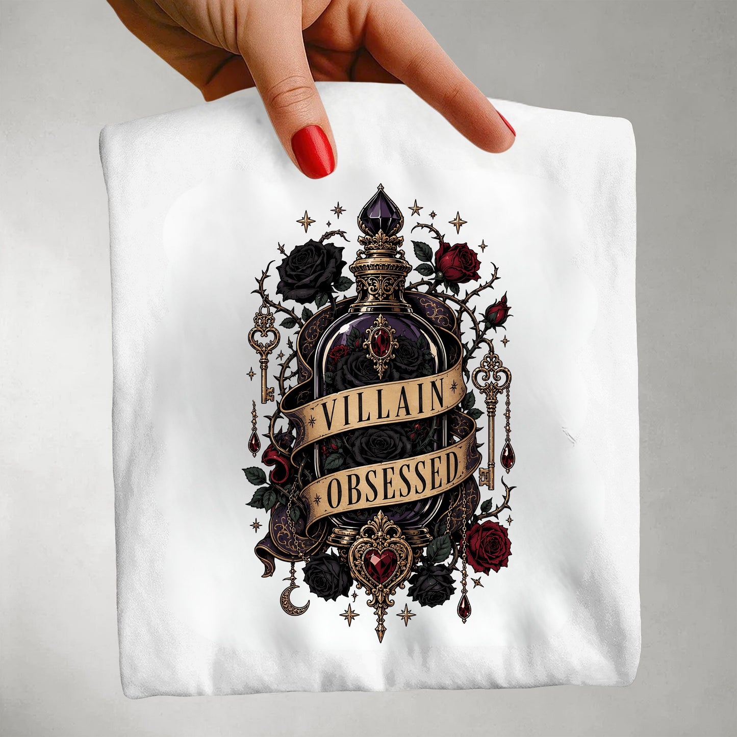 Villain Obsessed Shirt, Dark Romance Reader Shirt, Morally Gray Book Lover Tee, BookTok Romance Gift