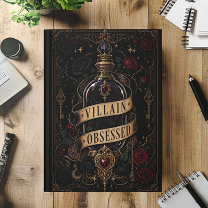 Villain Obsessed Journal, Dark Romance Reader Notebook, Romantasy Book Lover Journal, Morally Gray BookTok Gift