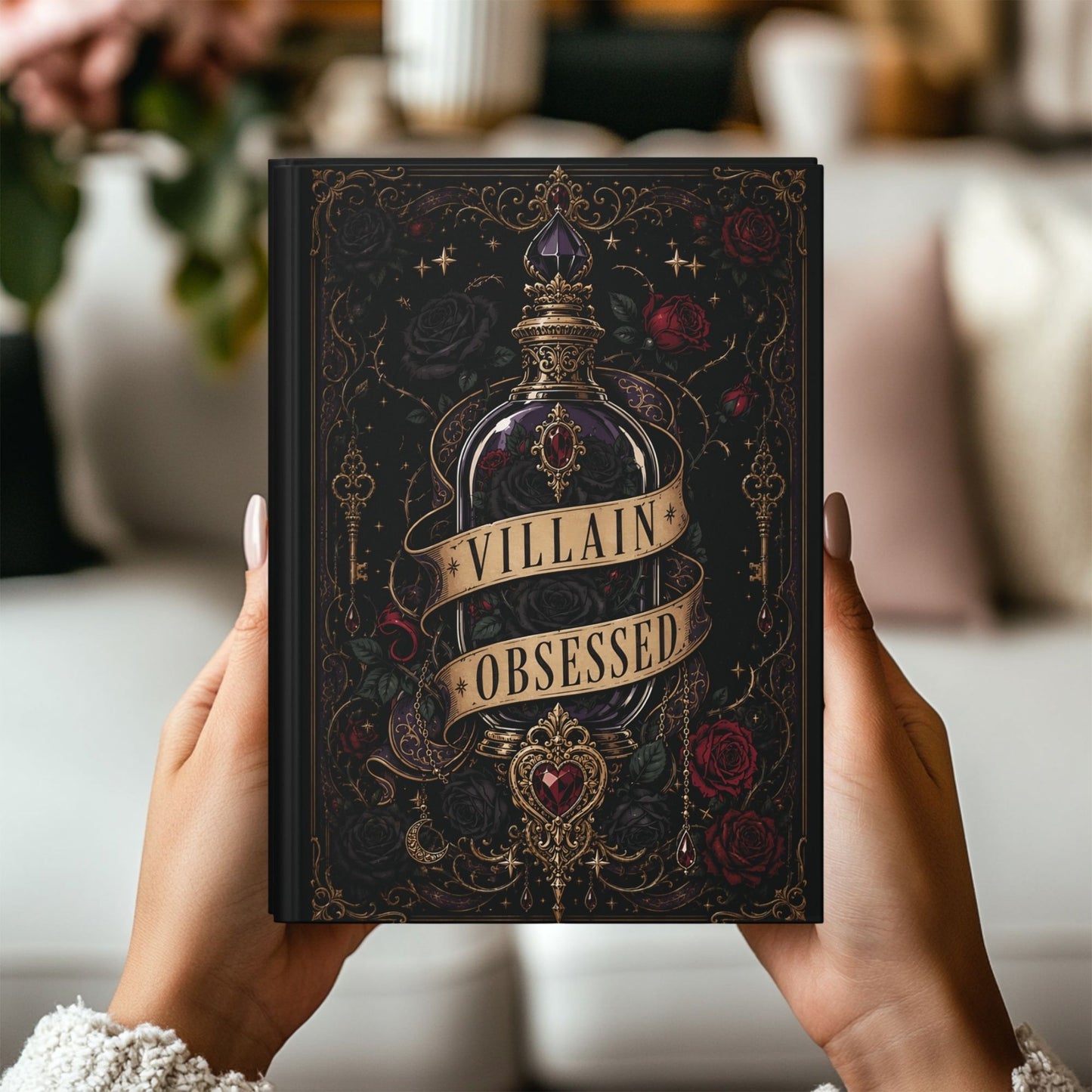 Villain Obsessed Journal, Dark Romance Reader Notebook, Romantasy Book Lover Journal, Morally Gray BookTok Gift