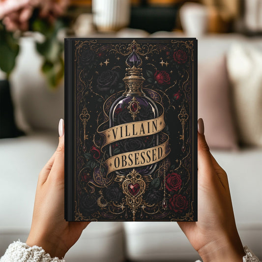 Villain Obsessed Journal, Dark Romance Reader Notebook, Romantasy Book Lover Journal, Morally Gray BookTok Gift