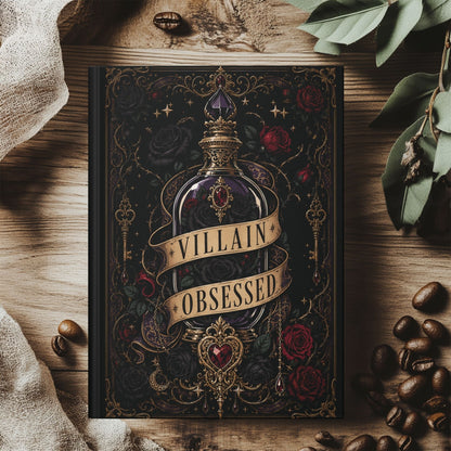 Villain Obsessed Journal, Dark Romance Reader Notebook, Romantasy Book Lover Journal, Morally Gray BookTok Gift
