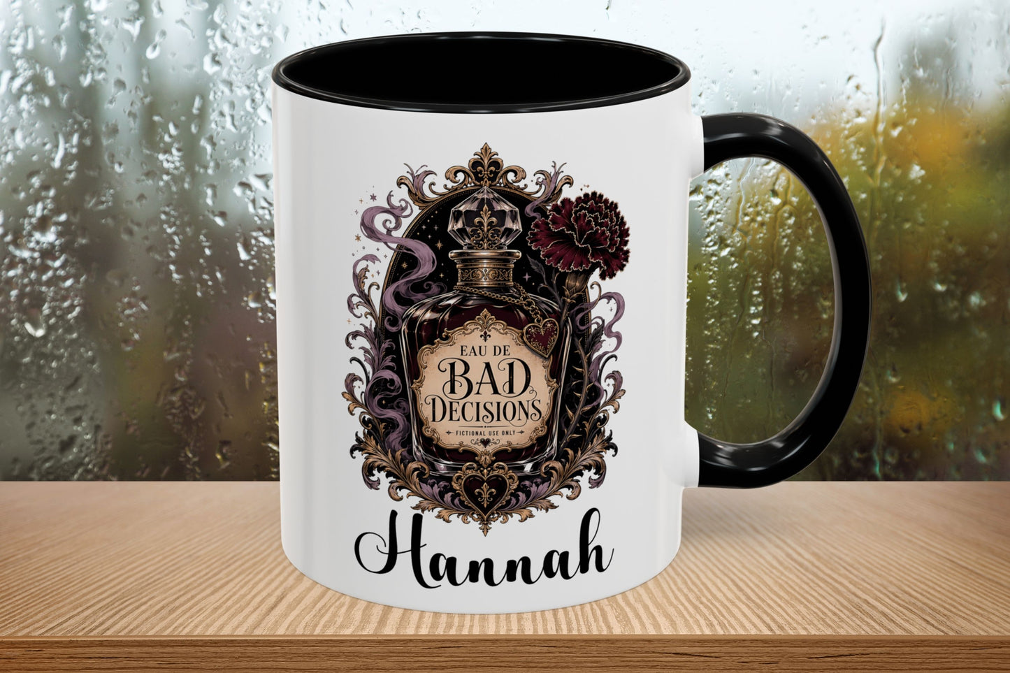 Personalized Bad Decisions Mug, Dark Romance Reader Mug, Custom Book Lover Coffee Cup, Romantasy Bookish Gift