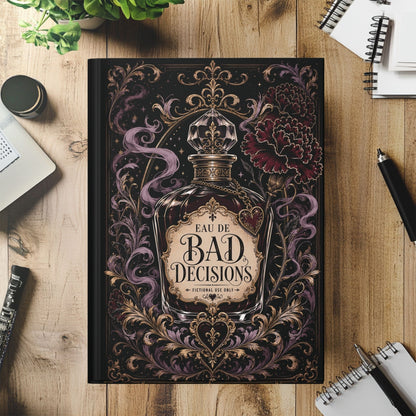 Bad Decisions Journal, Dark Romance Reader Notebook, Gothic Bookish Journal, Fictional Men Gift, Romance Reader Gift