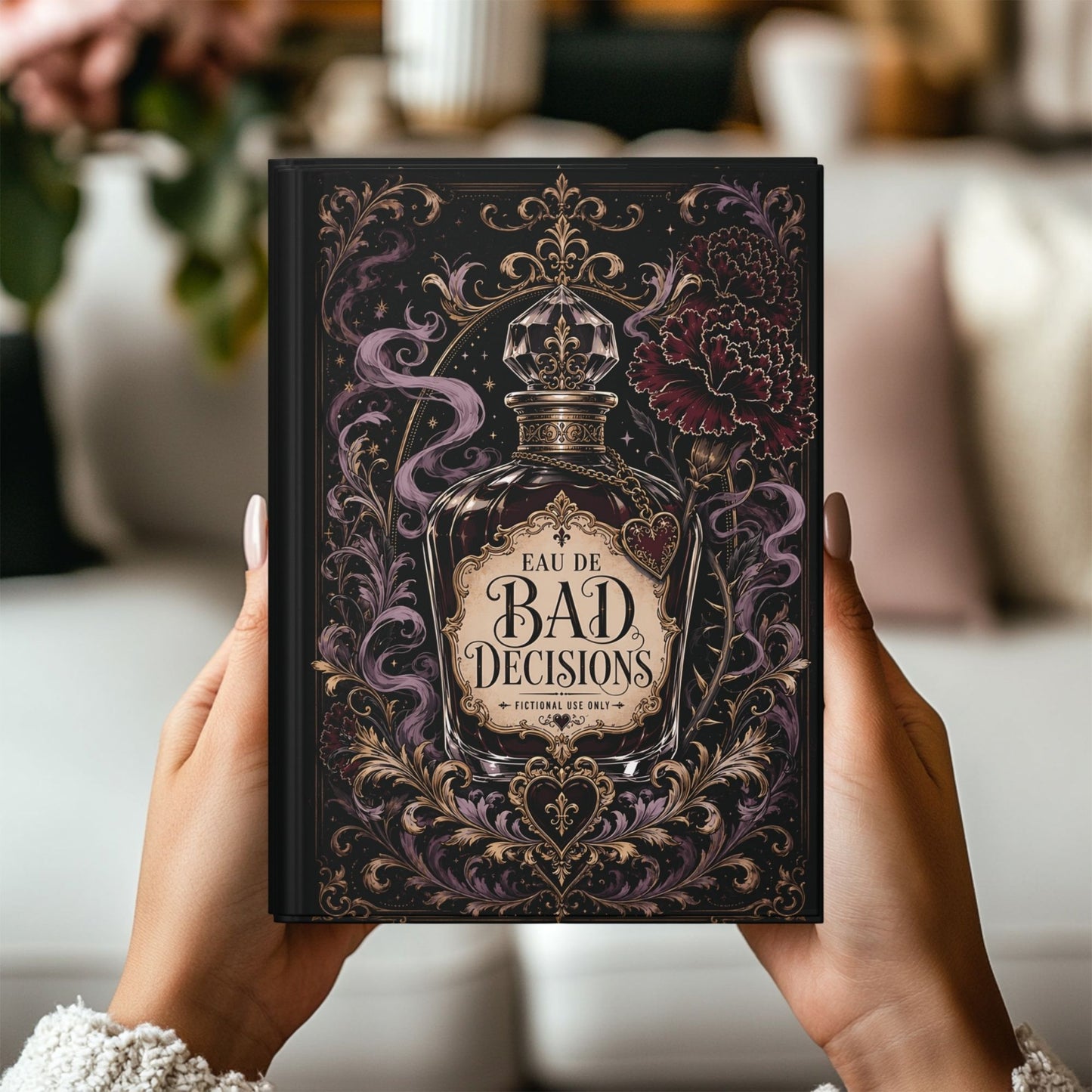 Bad Decisions Journal, Dark Romance Reader Notebook, Gothic Bookish Journal, Fictional Men Gift, Romance Reader Gift