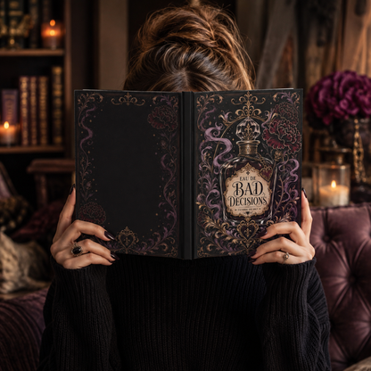 Bad Decisions Journal, Dark Romance Reader Notebook, Gothic Bookish Journal, Fictional Men Gift, Romance Reader Gift