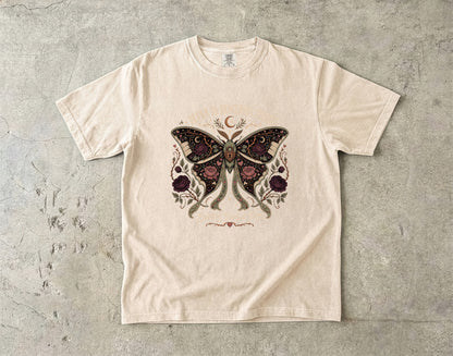 Dangerous Stories Shirt, Dark Romance Reader Shirt, Morally Gray Book Lover Tee, Gothic Moth Bookish Shirt