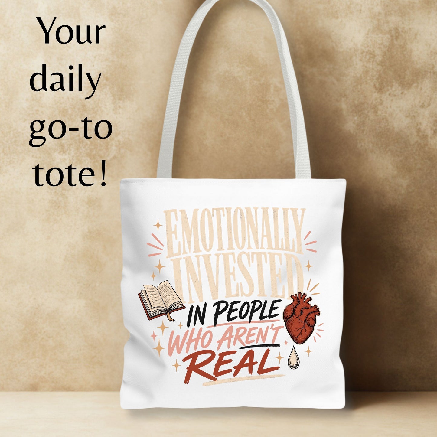 Copy of Dangerous Stories Tote Bag, Dark Romance Book Tote, Gothic Moth Bookish Bag, Romance Reader Gift, Morally Gray Book Lover Tote