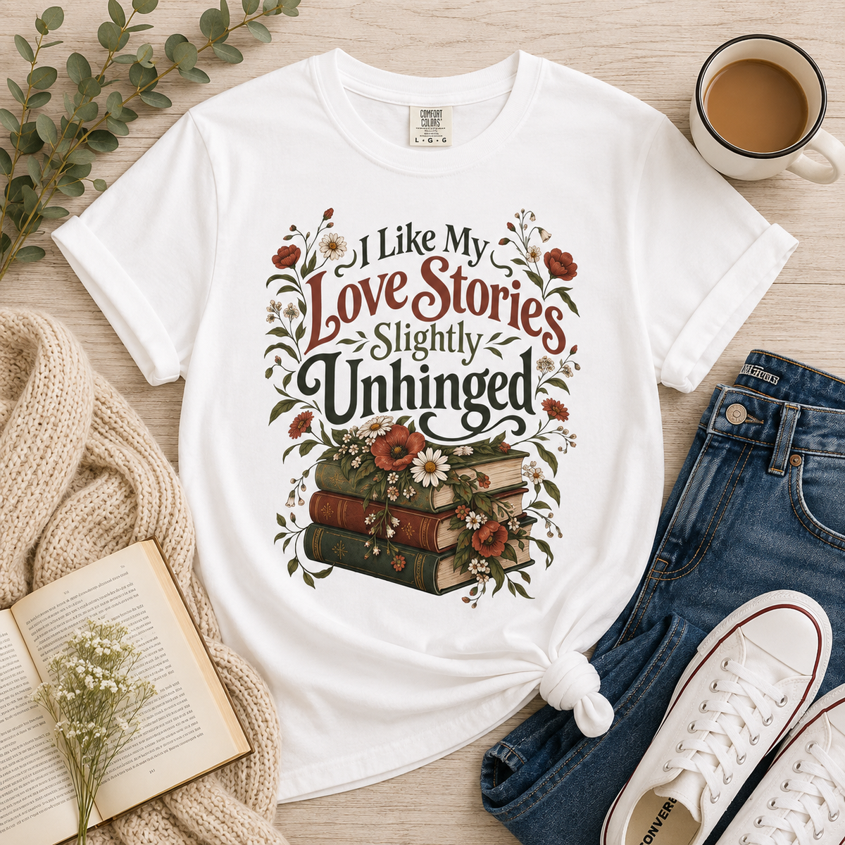 Copy of Plot Twist I Chose the Villain Shirt, Romantasy Reader Shirt, Dark Romance Bookish Tee, Villain Book Lover Gift, BookTok Merch