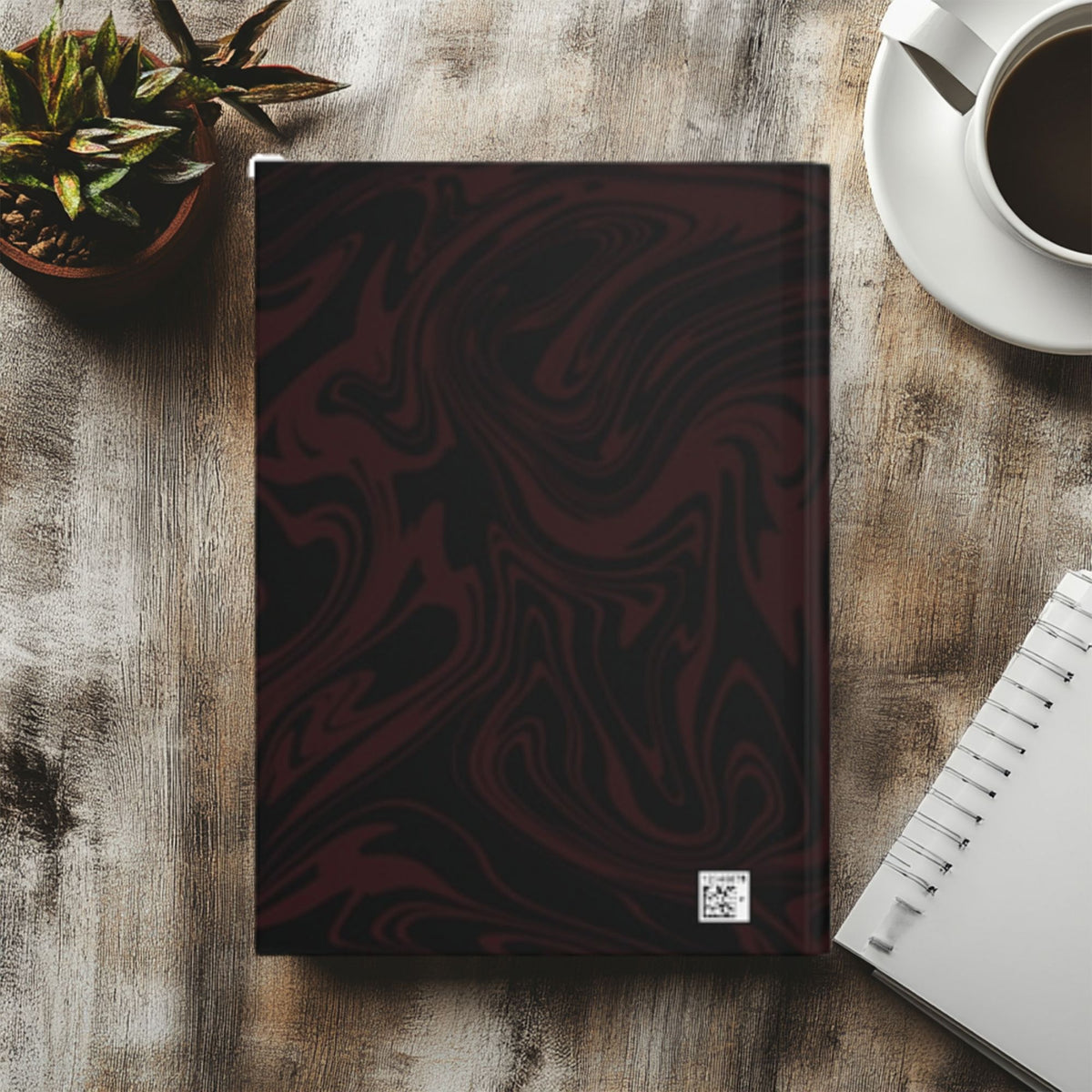 Dark Taste Pretty Problem Journal, Dark Romance Hardcover Notebook, Gothic Book Lover Gift, Celestial Lined Journal, Romantasy Gift