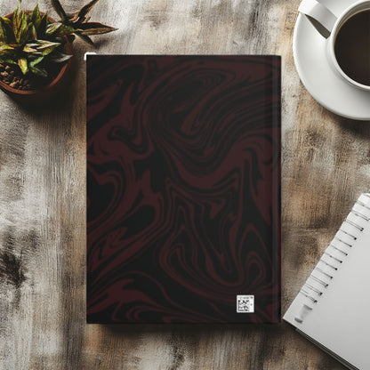 Dark Taste Pretty Problem Journal, Dark Romance Hardcover Notebook, Gothic Book Lover Gift, Celestial Lined Journal, Romantasy Gift