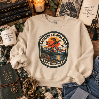 Fourth Wing Sweatshirt, Basgiath War College Sweatshirt, Dragon Rider Romantasy Sweater, Fantasy Book Lover Gift, Bookish Crewneck