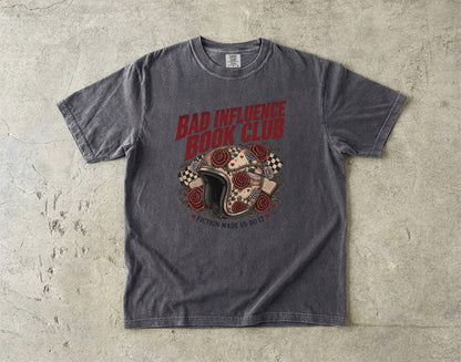 Bad Influence Book Club Shirt, Funny Book Lover Tee, Romance Reader Gift, Bookish T Shirt, Dark Romance Reading Shirt