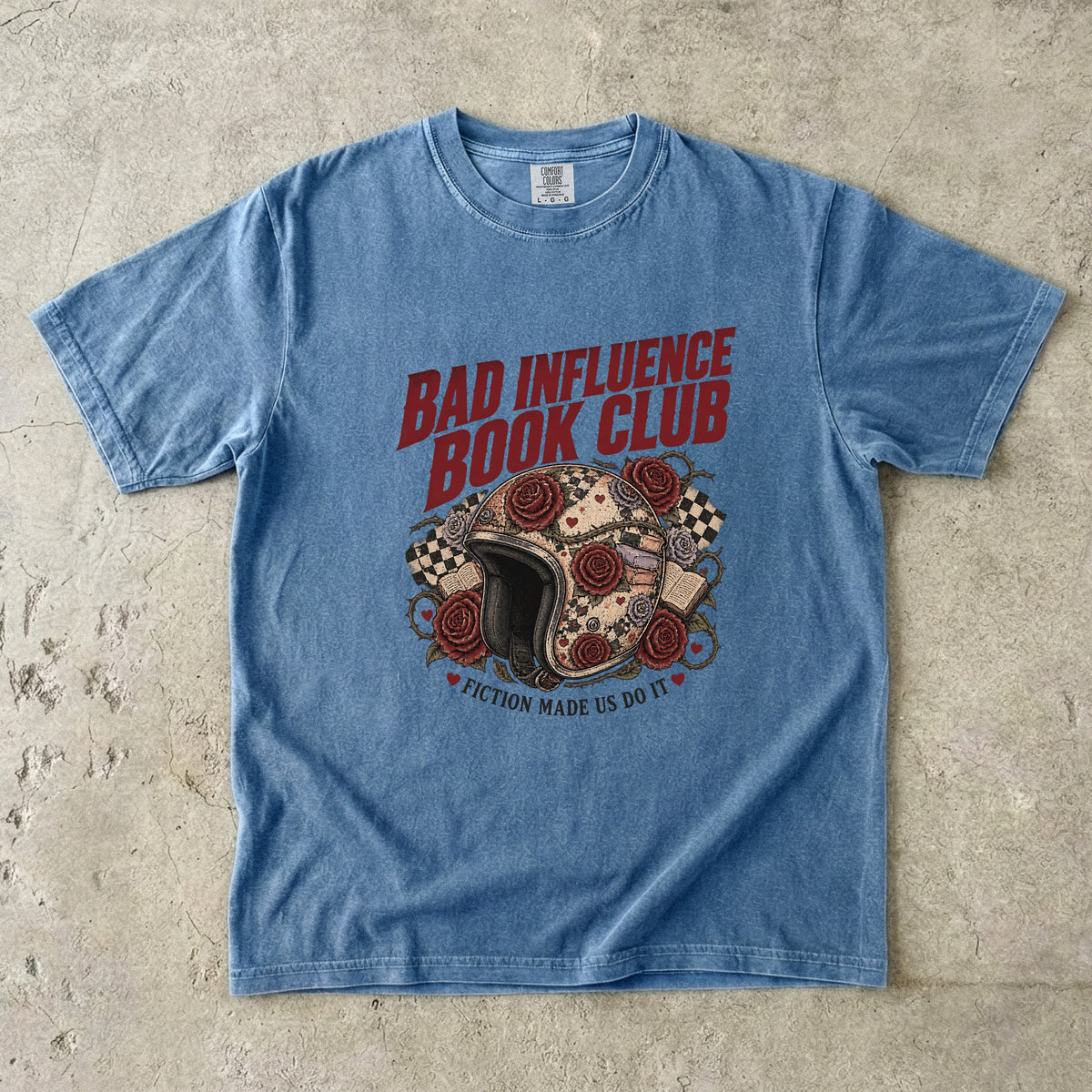 Bad Influence Book Club Shirt, Funny Book Lover Tee, Romance Reader Gift, Bookish T Shirt, Dark Romance Reading Shirt