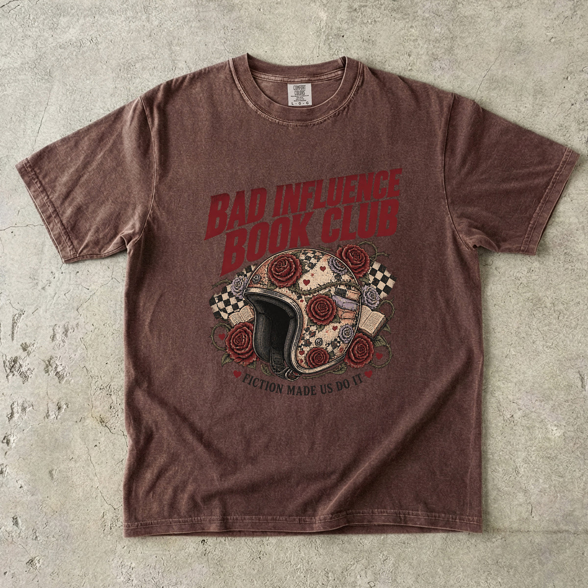 Bad Influence Book Club Shirt, Funny Book Lover Tee, Romance Reader Gift, Bookish T Shirt, Dark Romance Reading Shirt