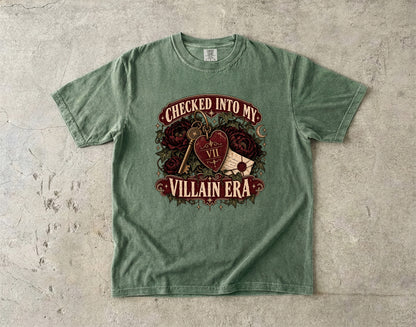 Villain Era Shirt, Dark Romance Book Lover Tee, Morally Gray Romance Reader Gift, Gothic Book Club Shirt, Bookish T Shirt