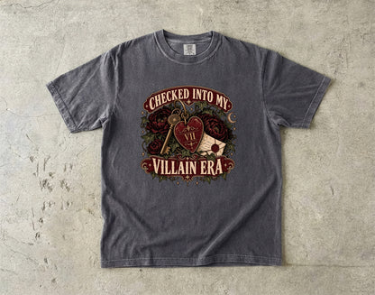 Villain Era Shirt, Dark Romance Book Lover Tee, Morally Gray Romance Reader Gift, Gothic Book Club Shirt, Bookish T Shirt