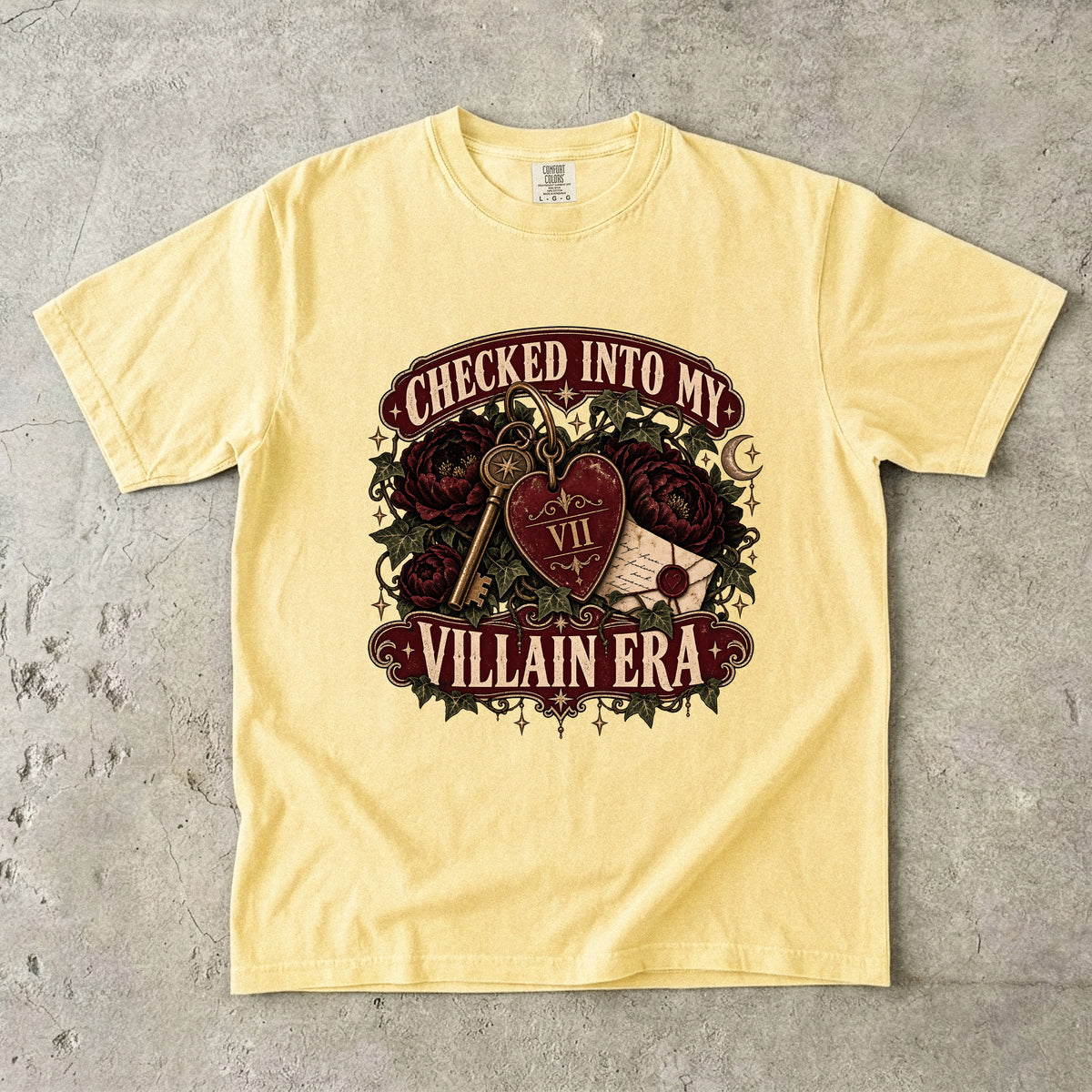 Villain Era Shirt, Dark Romance Book Lover Tee, Morally Gray Romance Reader Gift, Gothic Book Club Shirt, Bookish T Shirt