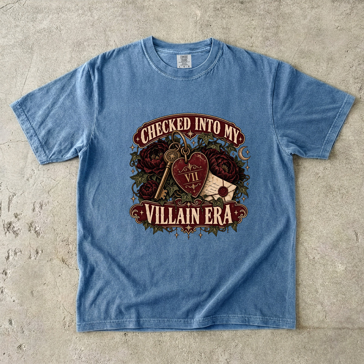 Villain Era Shirt, Dark Romance Book Lover Tee, Morally Gray Romance Reader Gift, Gothic Book Club Shirt, Bookish T Shirt
