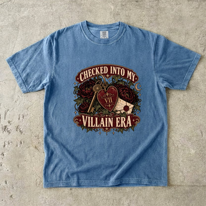 Villain Era Shirt, Dark Romance Book Lover Tee, Morally Gray Romance Reader Gift, Gothic Book Club Shirt, Bookish T Shirt