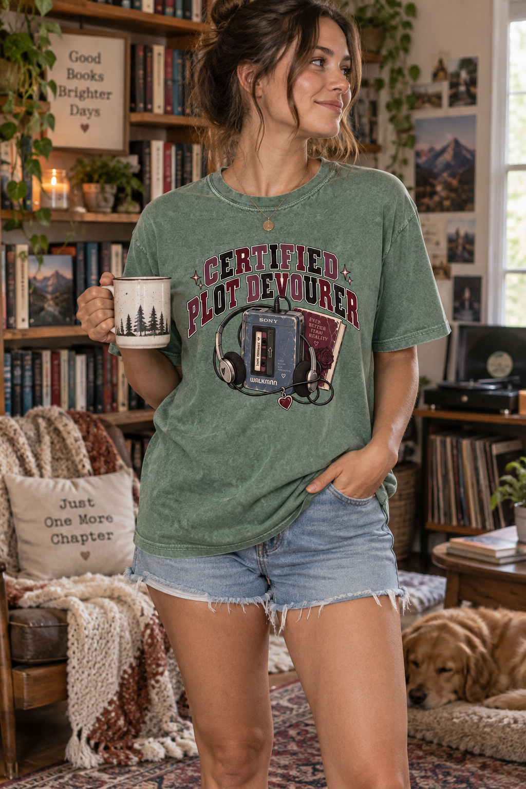 Certified Plot Devourer Shirt, Dark Romance Reader Tee, Audiobook Lover Gift, Comfort Colors Bookish T Shirt