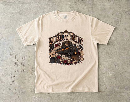 Moral Ambiguity Shirt, Dark Romance Book Lover Tee, Morally Gray Character Gift, Comfort Colors Bookish Shirt, BookTok Reader Tee