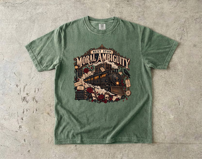 Moral Ambiguity Shirt, Dark Romance Book Lover Tee, Morally Gray Character Gift, Comfort Colors Bookish Shirt, BookTok Reader Tee