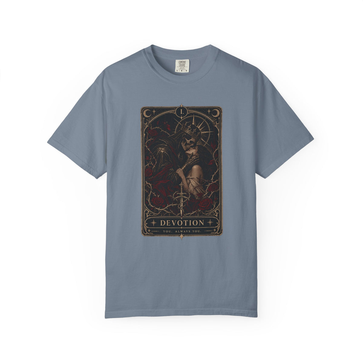 Dark Romance Shirt, Devotion Tarot Card Tee, You Always You Bookish T Shirt, Morally Gray Book Boyfriend Gift, Gothic Romance Reader Shirt